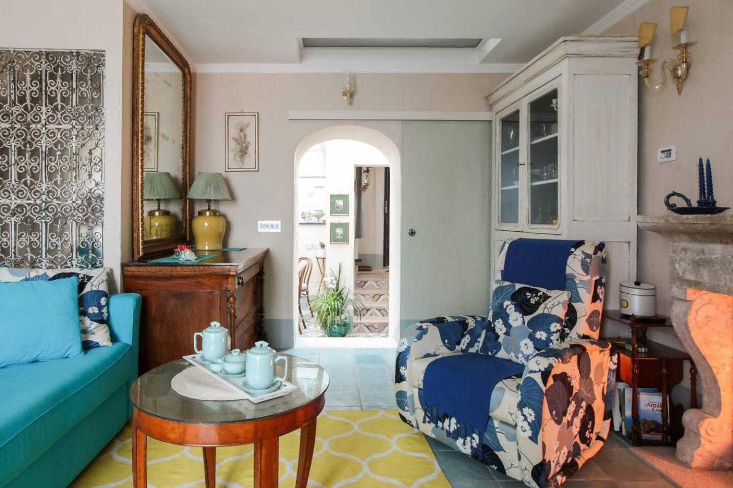 Perla Nel Blu Villa Affacciata Sul Mare Conca dei Marini Buitenkant foto
