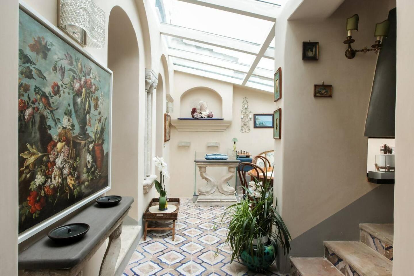 Perla Nel Blu Villa Affacciata Sul Mare Conca dei Marini Buitenkant foto